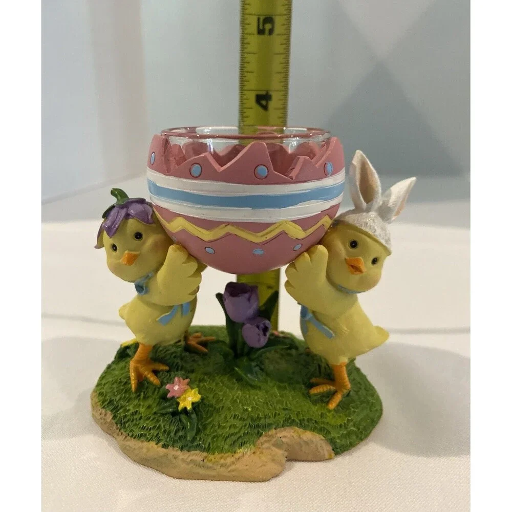 Yankee Candle Easter Chicks Egg Tea Light Votive Candle Holder